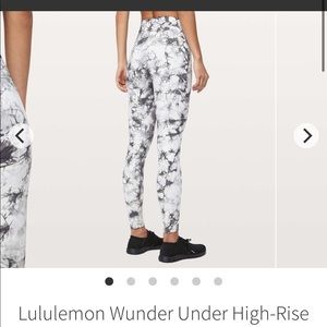 Lululemon wunder under high rise